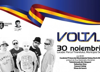 PROGRAMUL evenimentelor dedicate Zilei Naționale, la Sebeș: concert VOLTAJ, Sebastian Stan și show de lasere